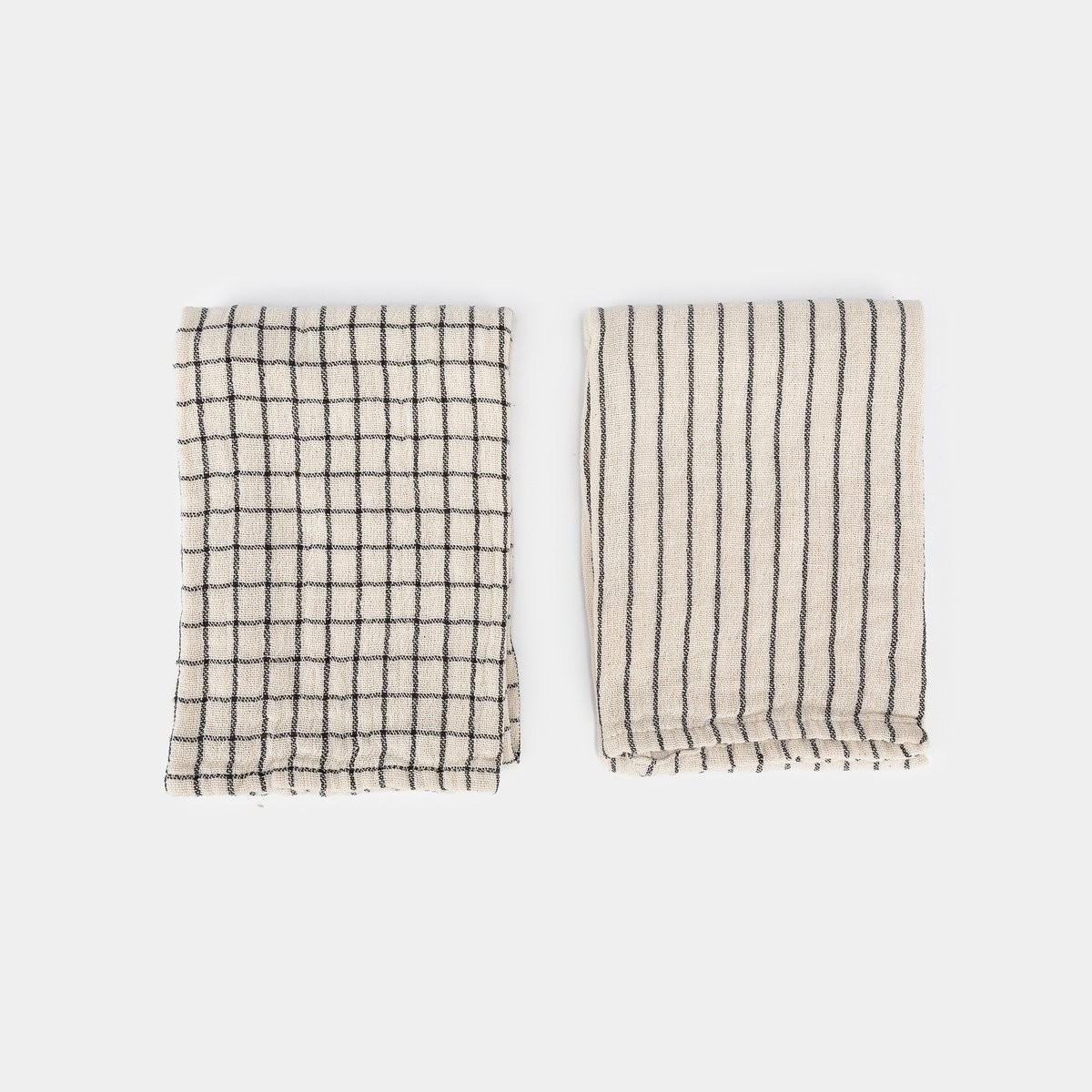 Natural Tea Towels S/2 | Amber Interiors