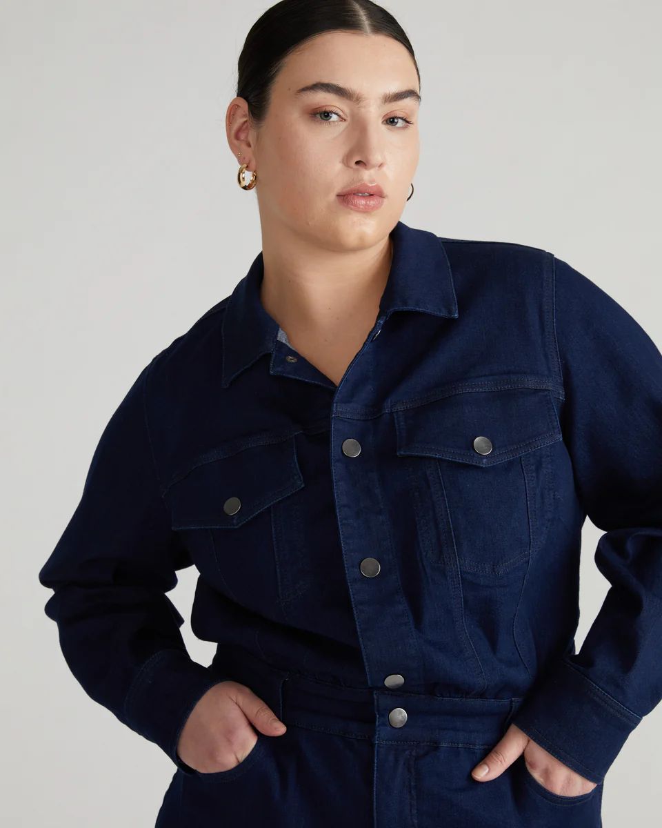 Dakota Denim DressDark Indigo | Universal Standard