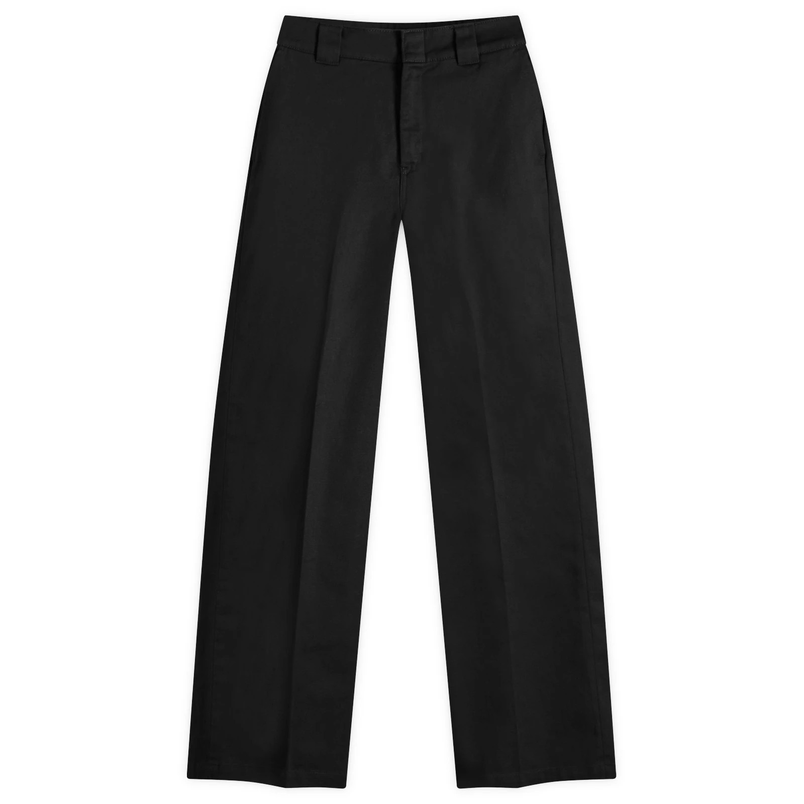 Dickies Women's Wide Leg Pant in Black, Size 28"" | END. Clothing | END. Clothing