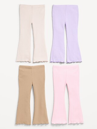 Ribbed Flare-Leg Leggings 4-Pack for Toddler Girls | Old Navy (US)
