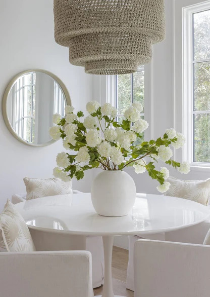 White Concrete Konos Vase - 10.75" | Afloral