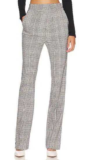 Patton Pant in Black White Check | Revolve Clothing (Global)