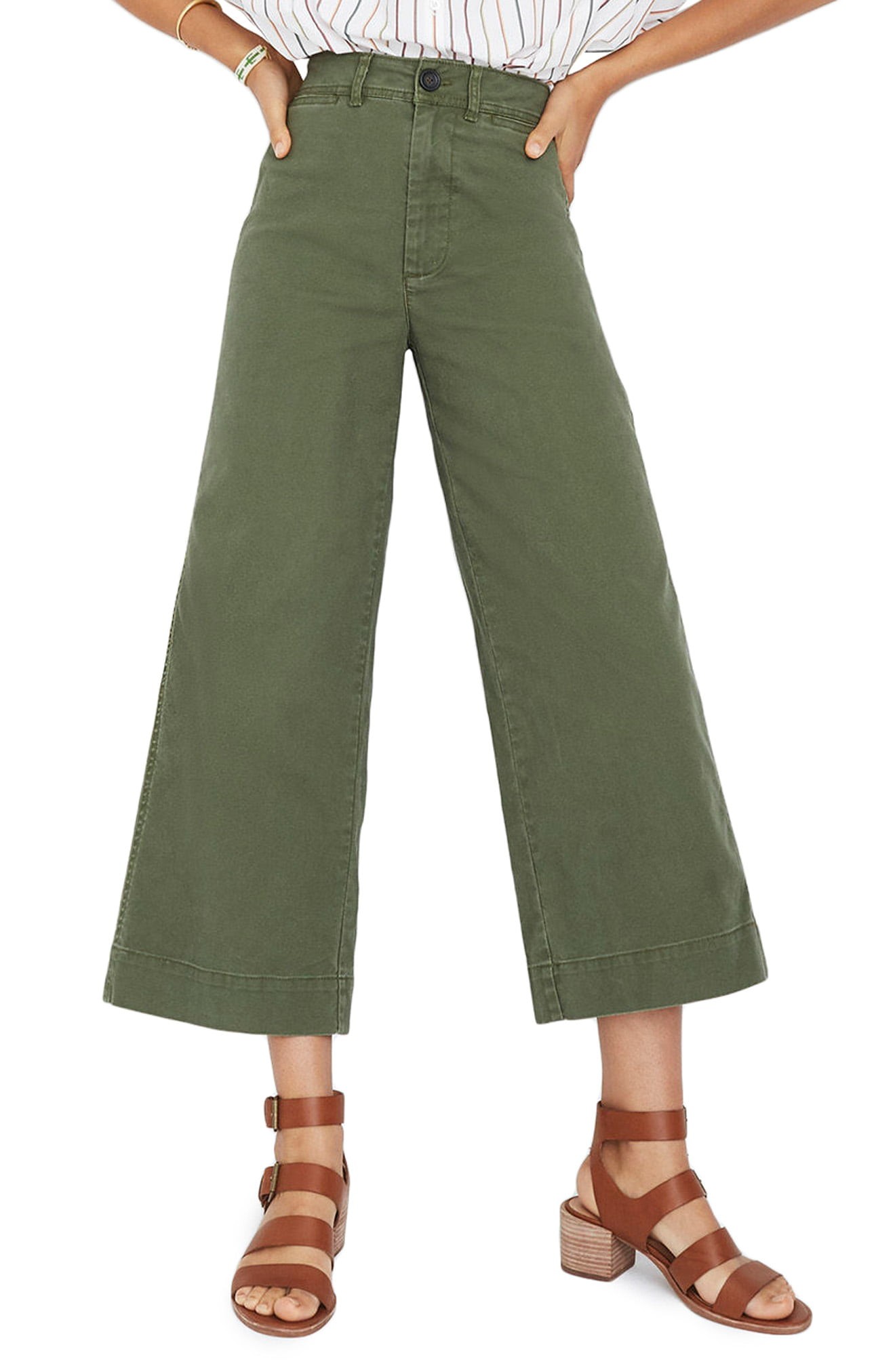 Emmett Crop Wide Leg Pants | Nordstrom