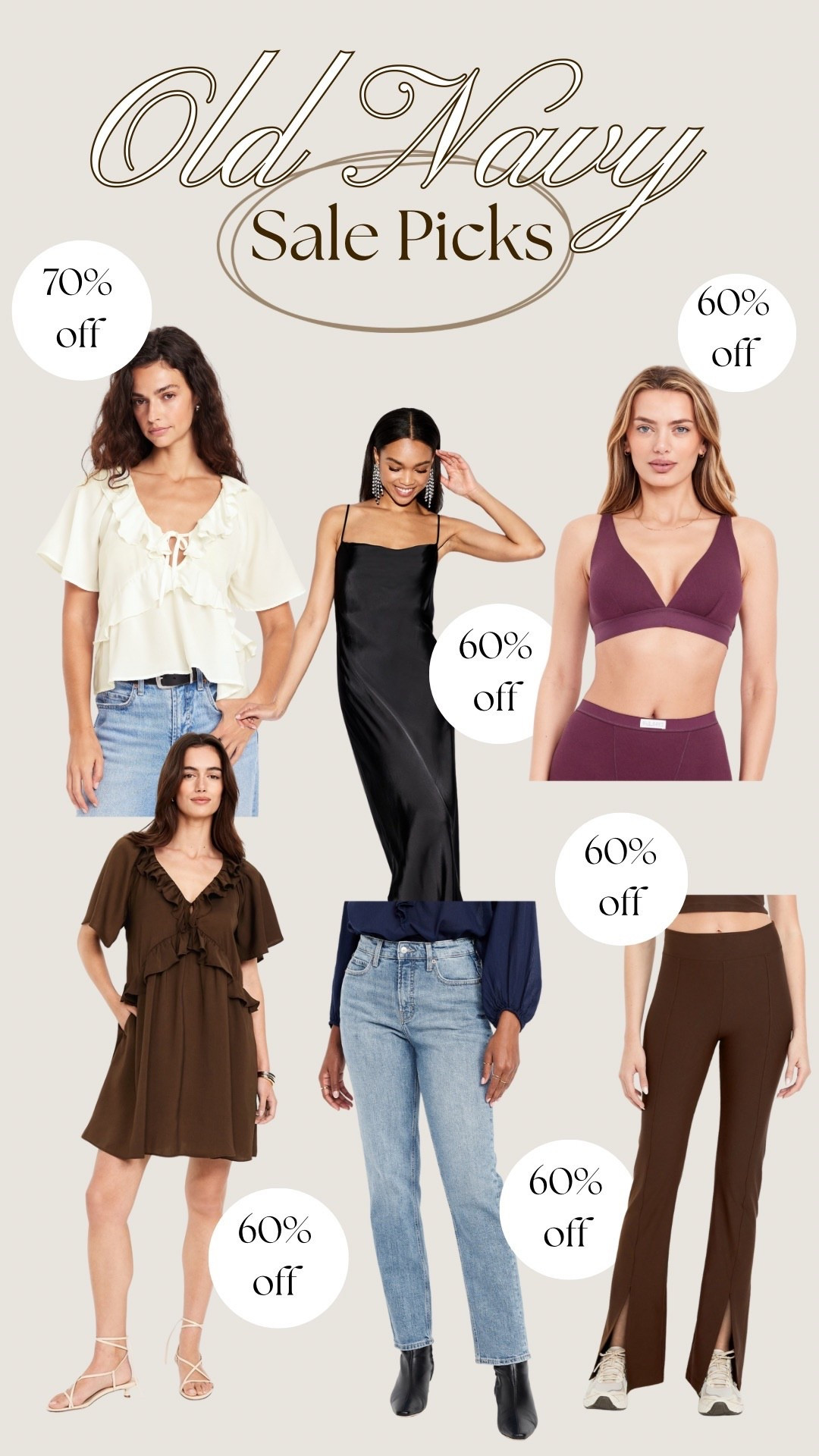 Old navy sale picks 60%-70% off! 

#LTKSaleAlert #LTKStyleTip #LTKFindsUnder50
