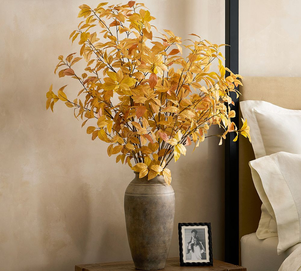 Faux Oversized Fall Leaf Branch | Pottery Barn (US)