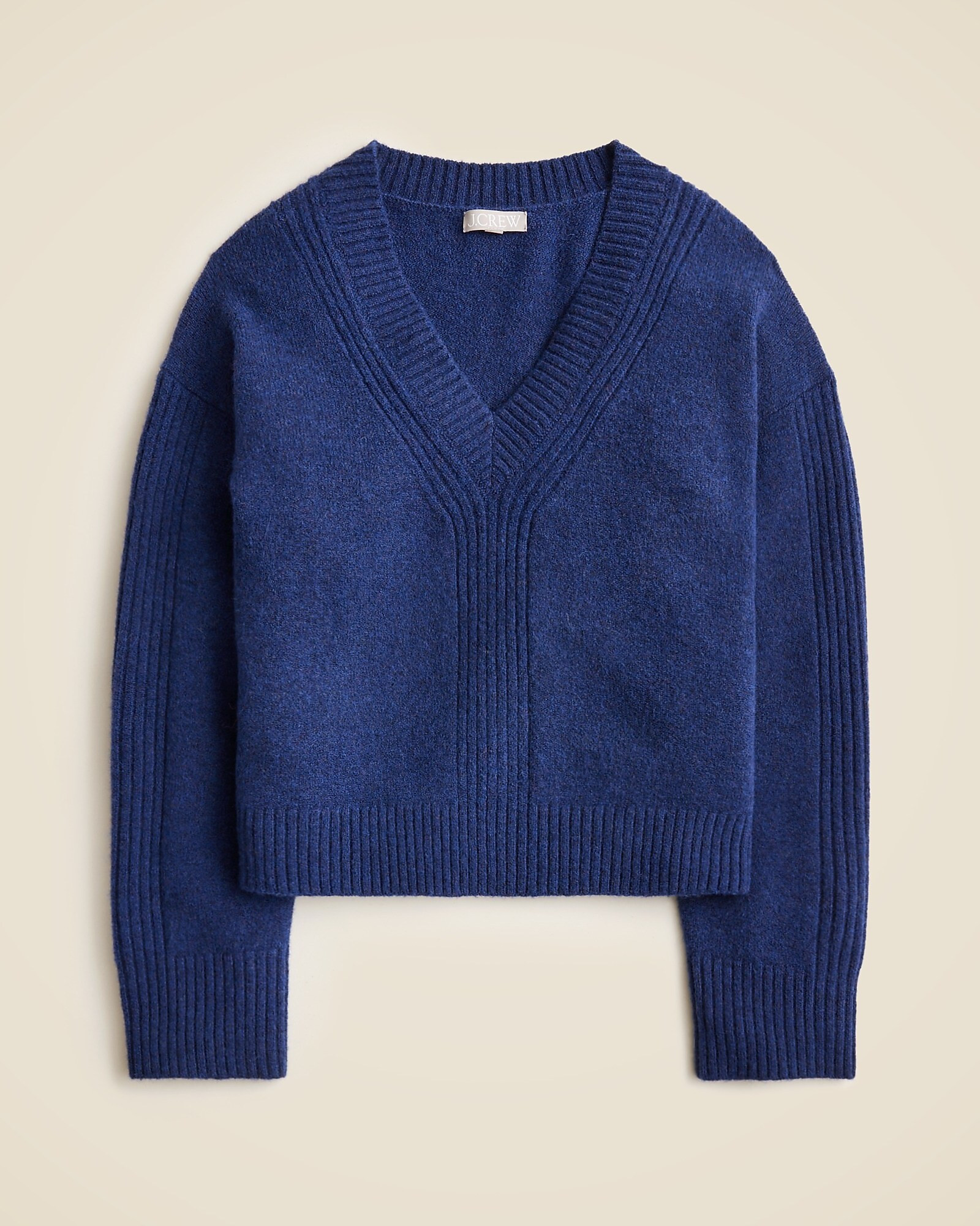 Relaxed V-neck sweater in Supersoft yarn | J. Crew US