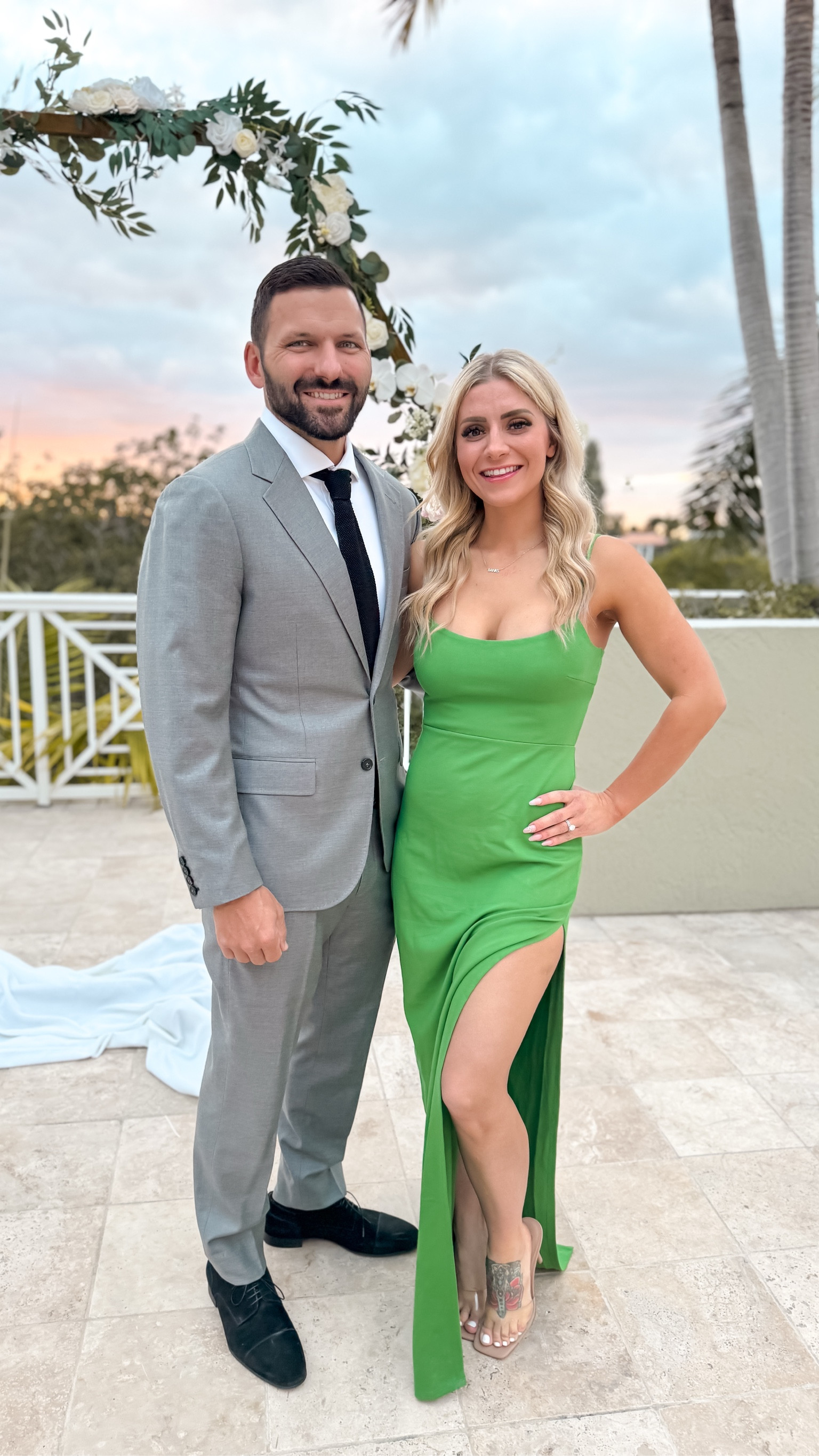 Wedding guest dress 💚💍 

#LTKStyleTip #LTKParties #LTKWedding