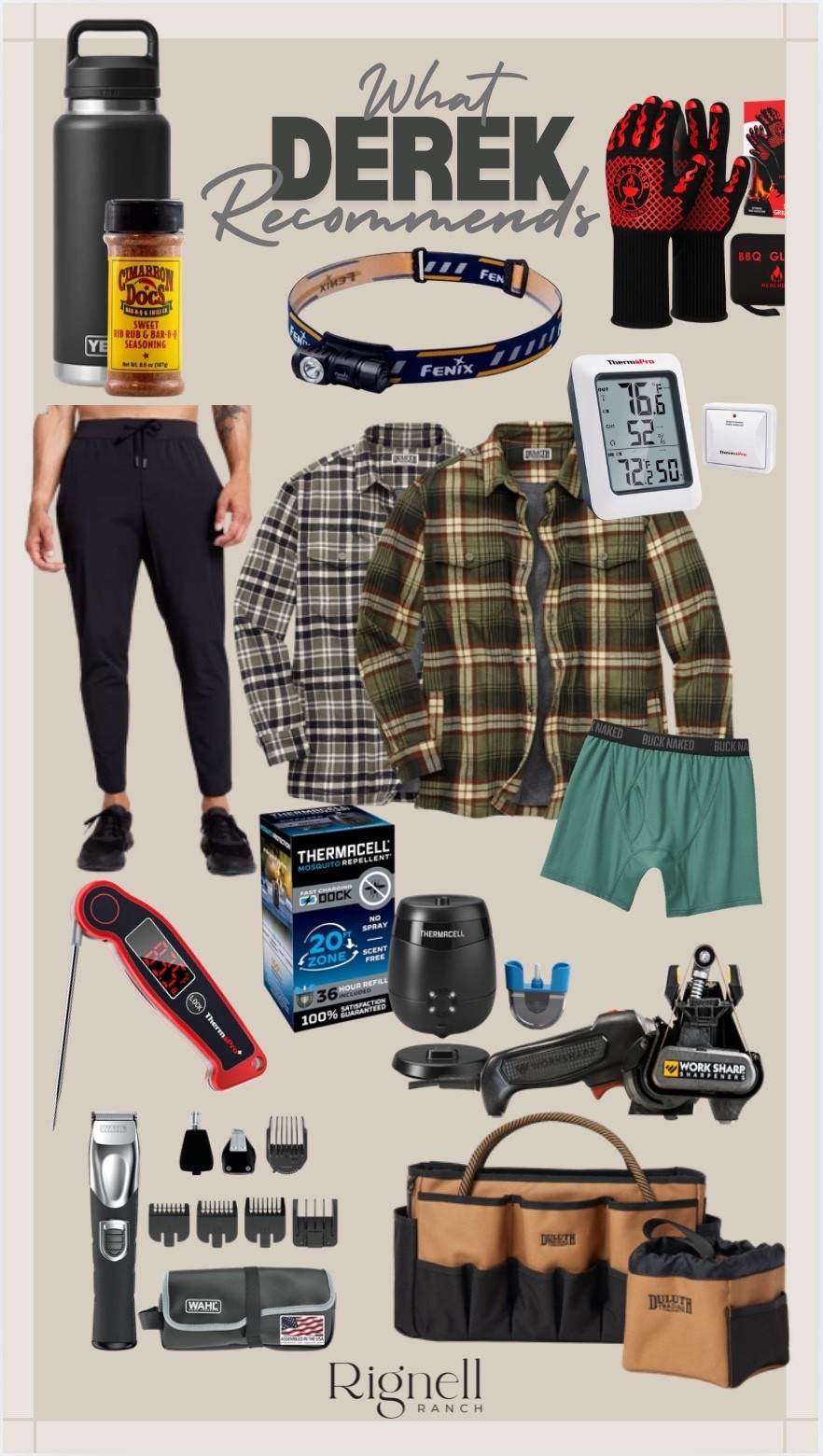 Derek’s List of his favorite go to items for gift giving! 

#giftguide #recommendations #mensgifts #menguide

#LTKGiftGuide #LTKMens #LTKHoliday