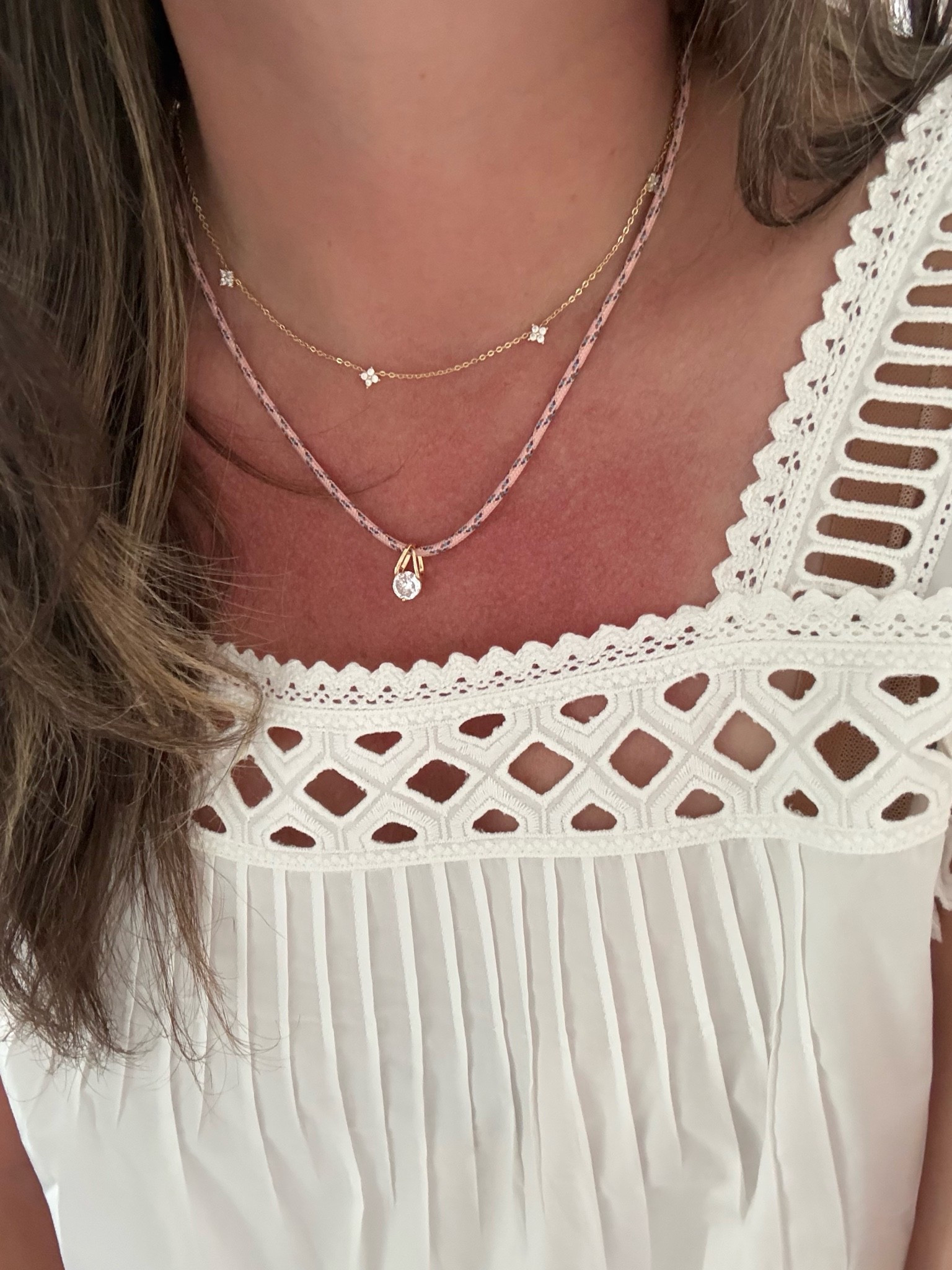 Love this cord necklace for summer! Lots of colors and a really fun, affordable find.

#LTKdayinmylife #LTKootd #LTKSeasonal