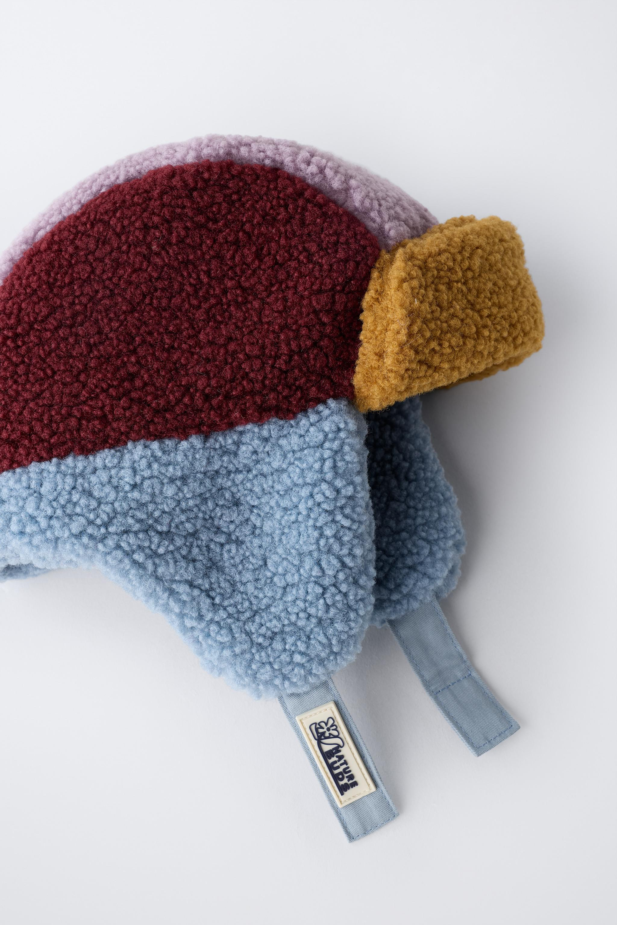 MULTICOLOURED FAUX SHEARLING HEADBAND | Zara UK