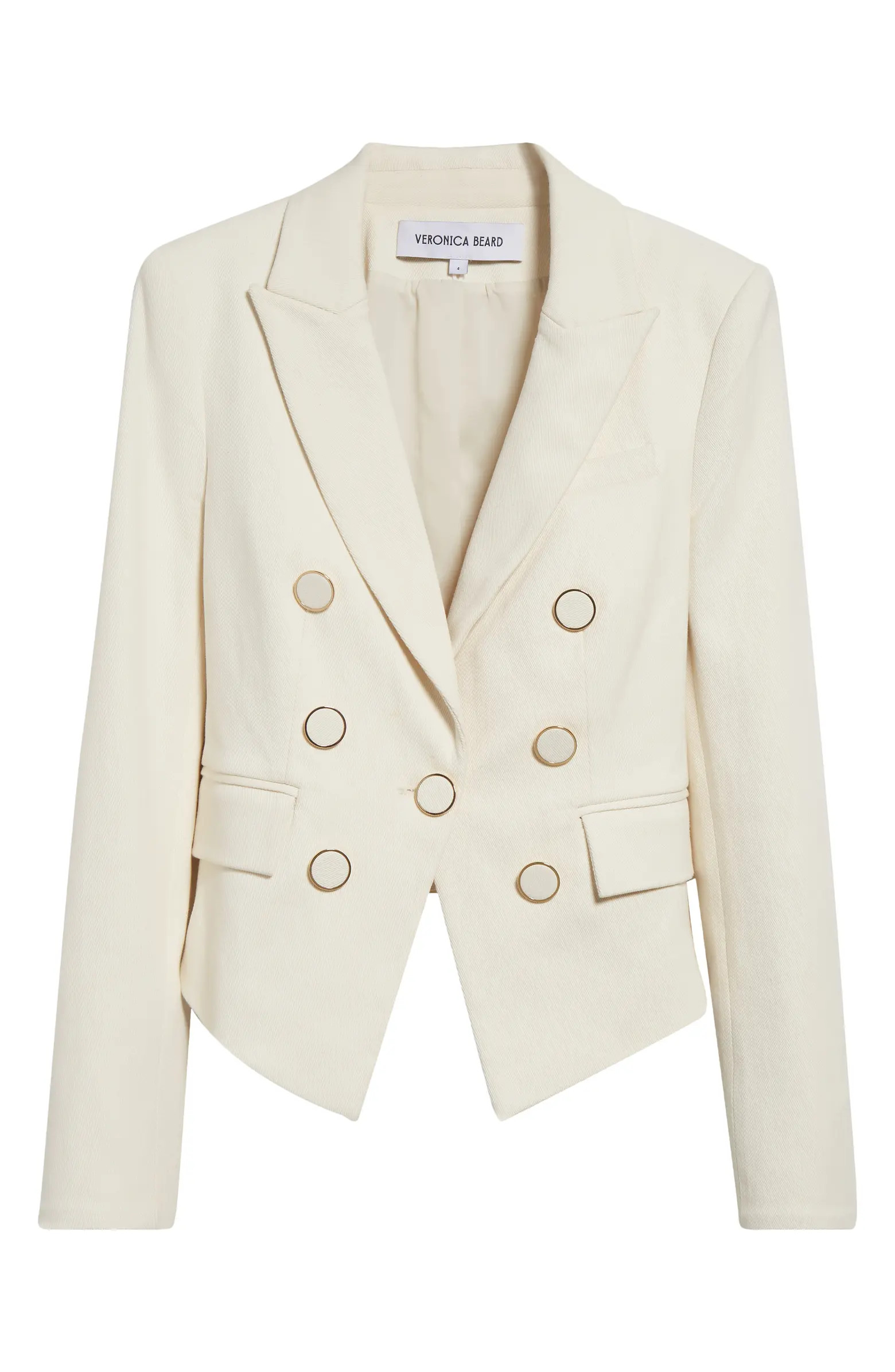 Veronica Beard Diego Stretch Cotton Dickey Jacket | Nordstrom | Nordstrom