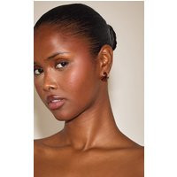 Gold Smooth Layered Tortoiseshell Earrings | PrettyLittleThing UK