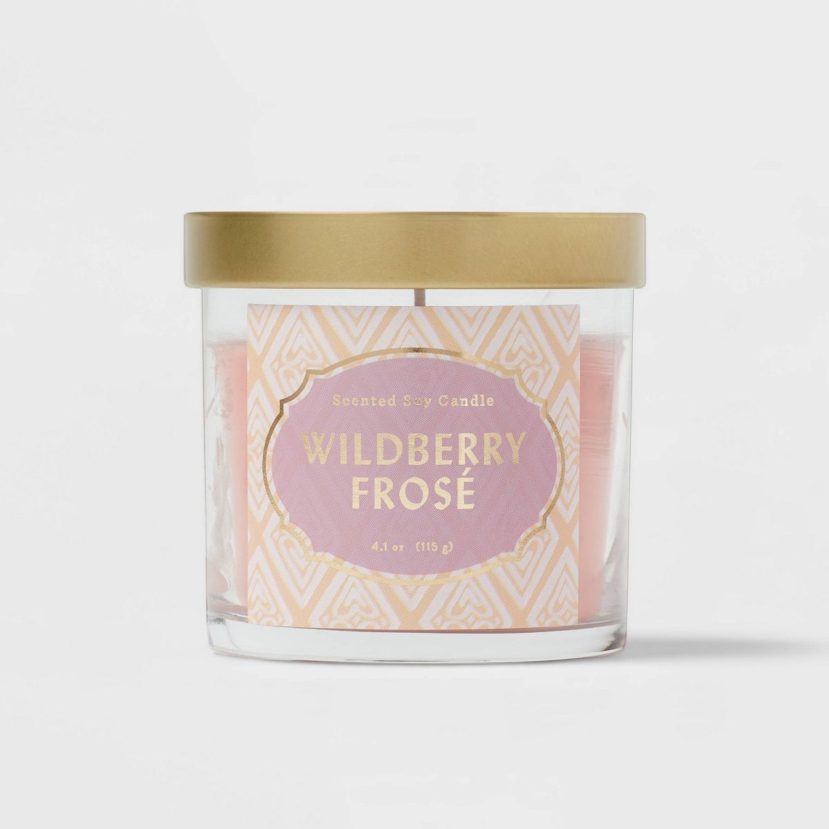 4.1oz Lidded Glass Jar 1-Wick Candle Wildberry Frose - Opalhouse™ | Target