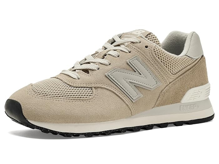 New Balance Classics WL574V2 Women's Running Shoes Copper/Neo Flame : 5.5 B - Medium, Suede/Textile | Zappos.com