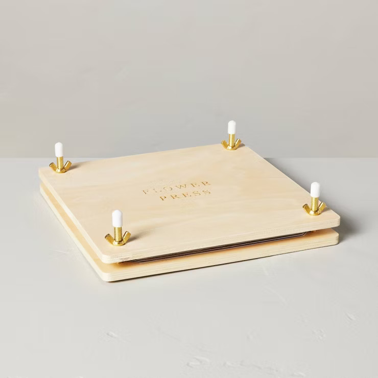 20pc Flower Press Garden Art Kit - Hearth & Hand™ with Magnolia | Target