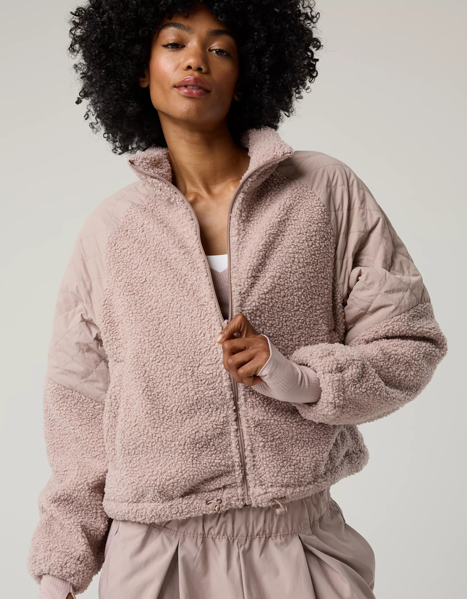 OFFLINE By Aerie Fluff Love Full Zip Jacket | American Eagle Outfitters (US & CA)
