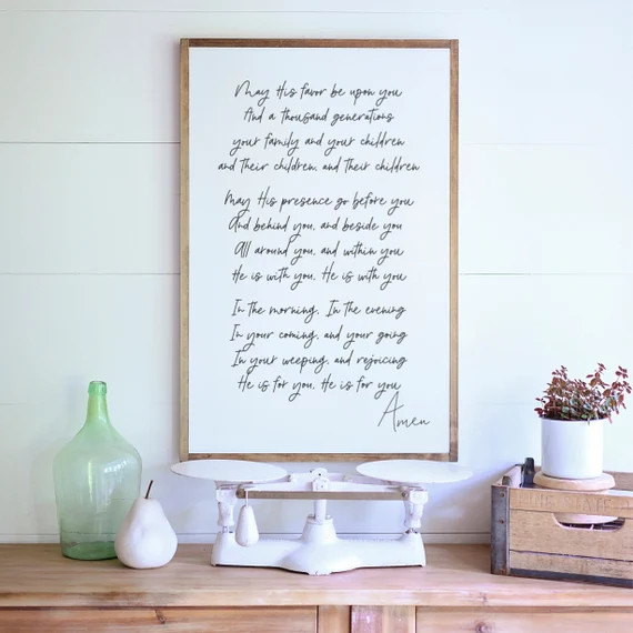 The Blessing Song Kari Jobe  May His Favor Be Upon You  | Etsy | Etsy (US)