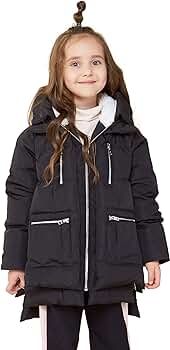 Orolay Children Hooded Down Coat Girls Quilted Puffer Jacket Boys Winter Jackets | Amazon (US)