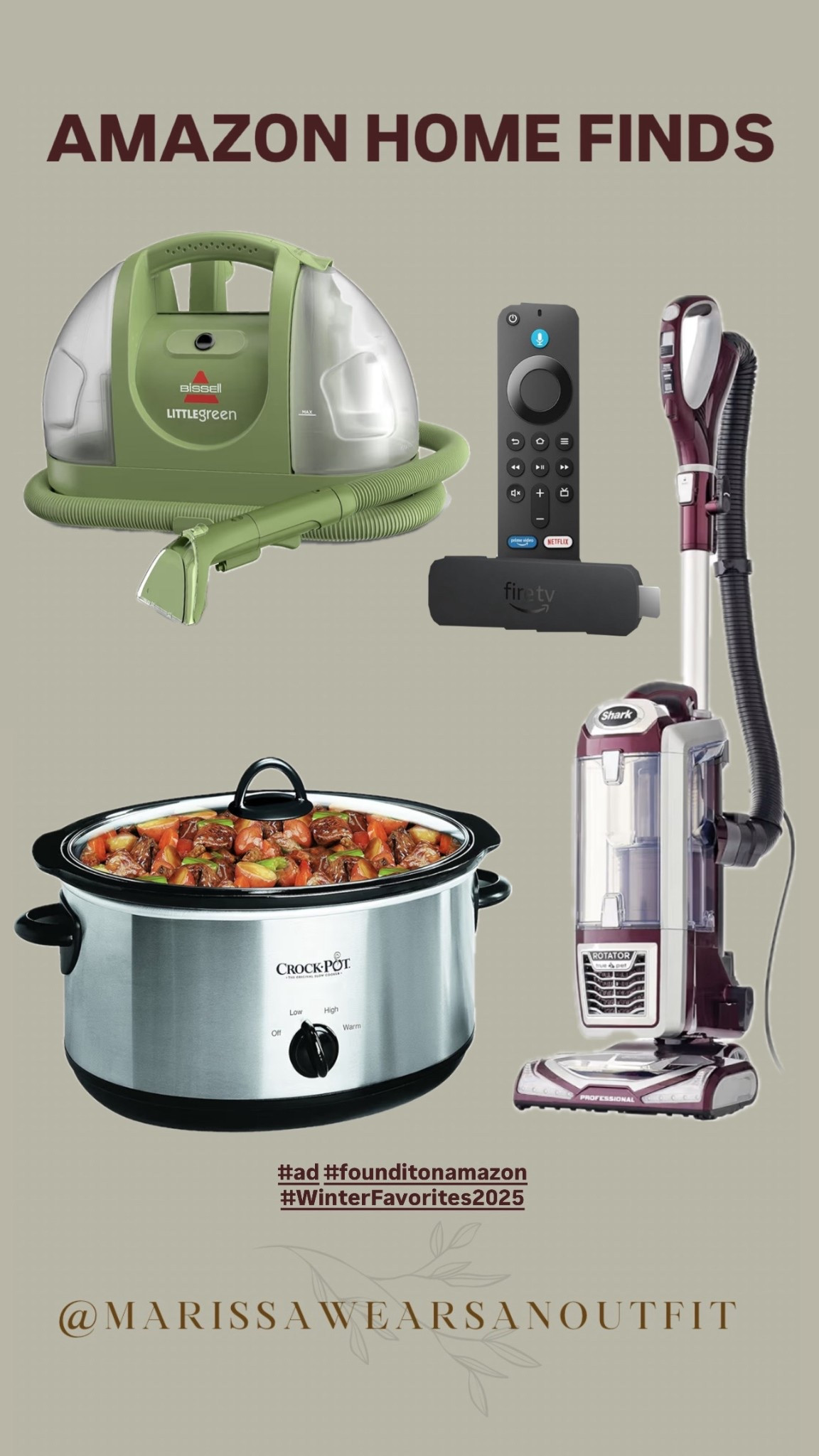Some of the home items I own and use often! (My vacuum and crockpot are older versions of these ones!)

#LTKSaleAlert #LTKCyberWeek #LTKHome