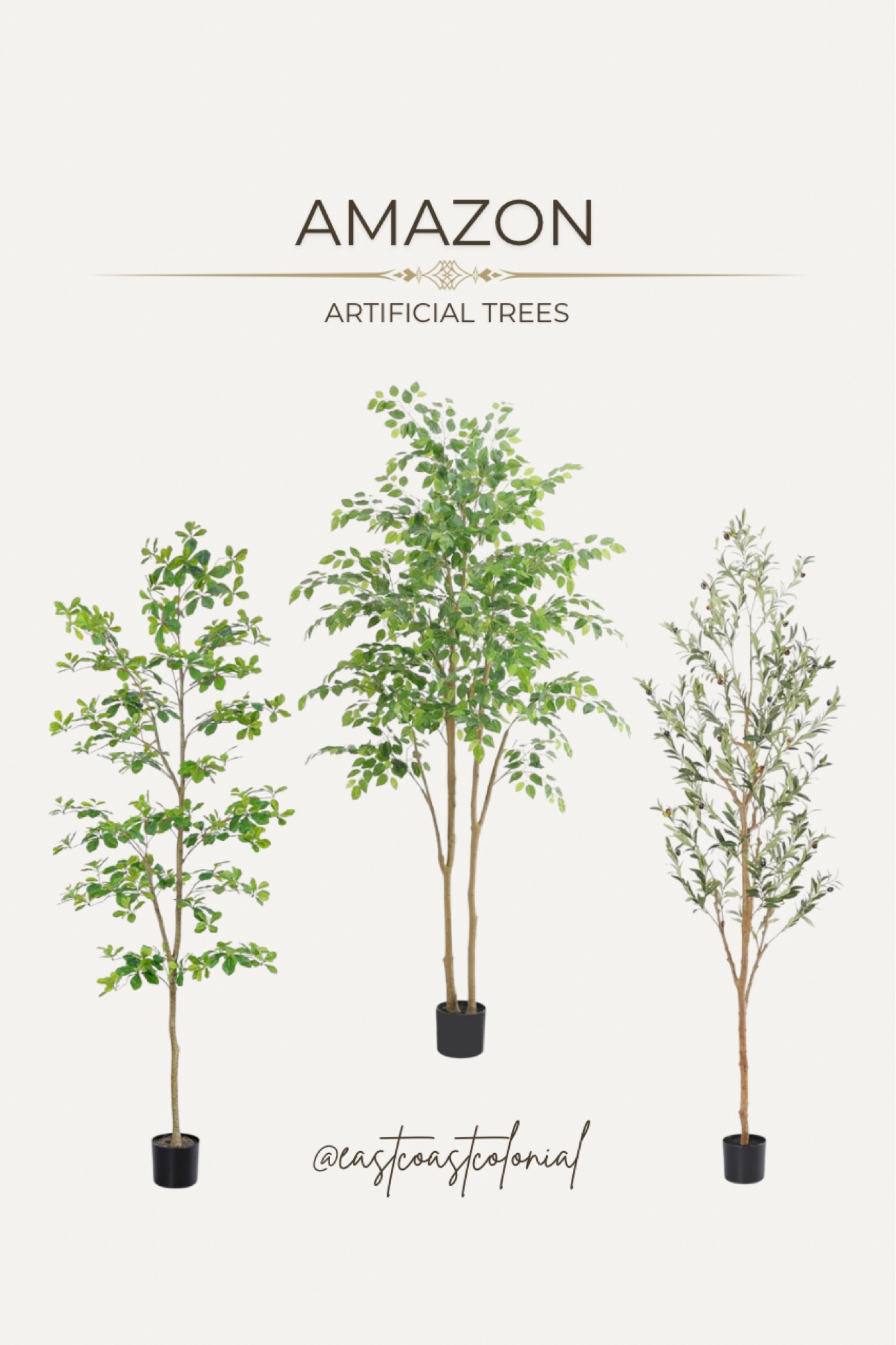 I’m loving these tall artificial trees that are both beautiful and affordable. Add some greenery and height to your living space. 

Dining room | Living room | Bedroom | Office | Decor 

#LTKFindsUnder100 #LTKSaleAlert #LTKHome