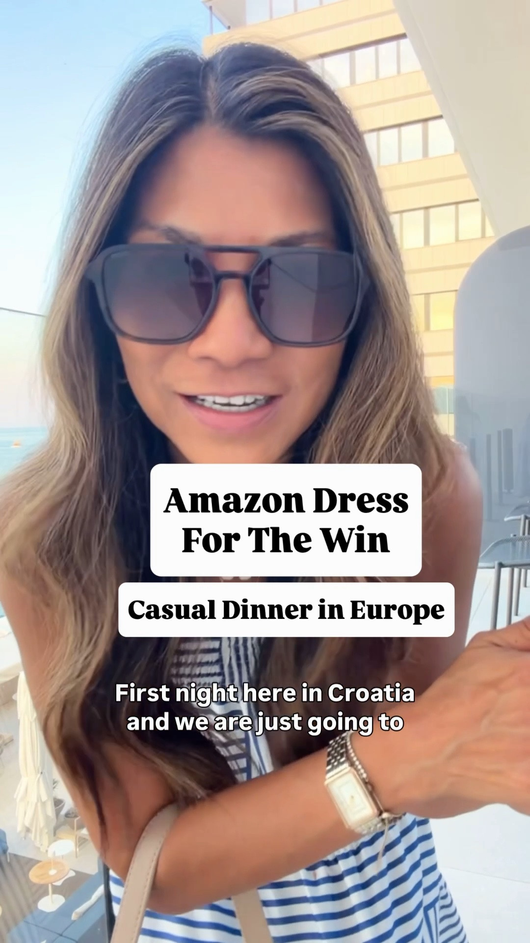 I’m 5’2” 118#ish for reference 
Dress in small tts. Wearing pasties.
Sandals I sized down. If you are a whole size stay tts. 
Cardigan in small tts.
Europe outfit, summer outfit, summer dress, Amazon finds, over 50 style, midlife fashion, petite fashion,midlife women, affordable fashion, fashion over40

#LTKOver40 #LTKPetite #LTKmomlife