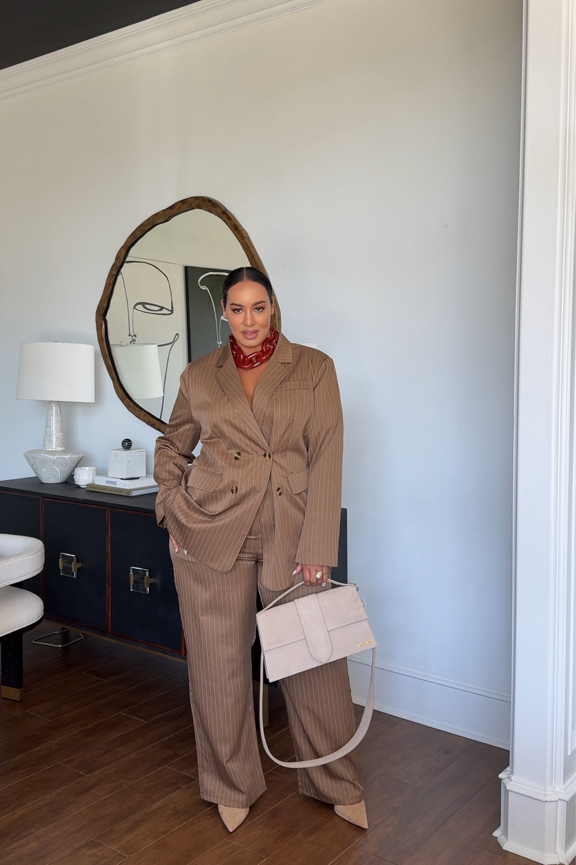 Loving this fall suit from boohoo wearing a 16 in the jacket and pants

#LTKWorkwear #LTKPlusSize #LTKStyleTip