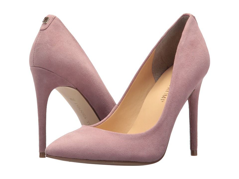 Ivanka Trump Kayden 4 (Pink Lilac Suede) High Heels | Zappos