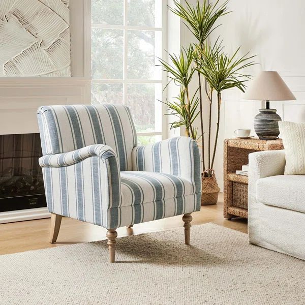 Arching Upholstered Armchair | Wayfair North America