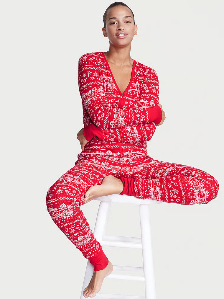 Thermal Long Onesie - Sleep & Lingerie - Victoria's Secret | Victoria's Secret (US / CA )