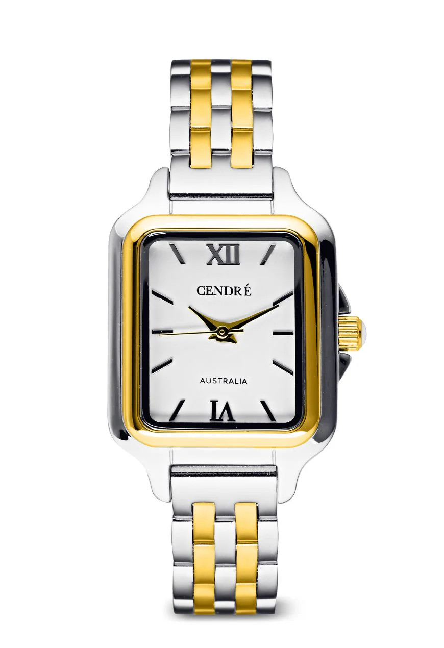 Ava Watch | Two-Tone | Cendre
