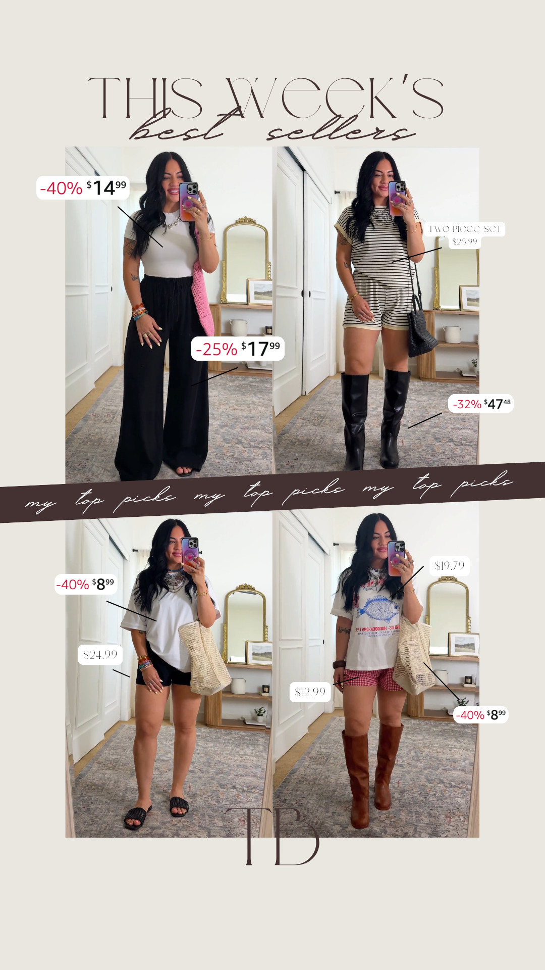 Here are my top picks for this week!

I'm wearing a large in everything for reference!

amazon haul, amazon, summer outfit, summer outfit inspo, summer inspo, summer outfit ideas, vacation outfit, tori block