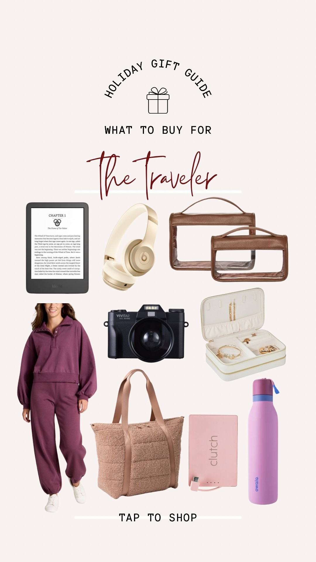 Gift ideas for the traveler 

#LTKHoliday #LTKGiftGuide #LTKSeasonal