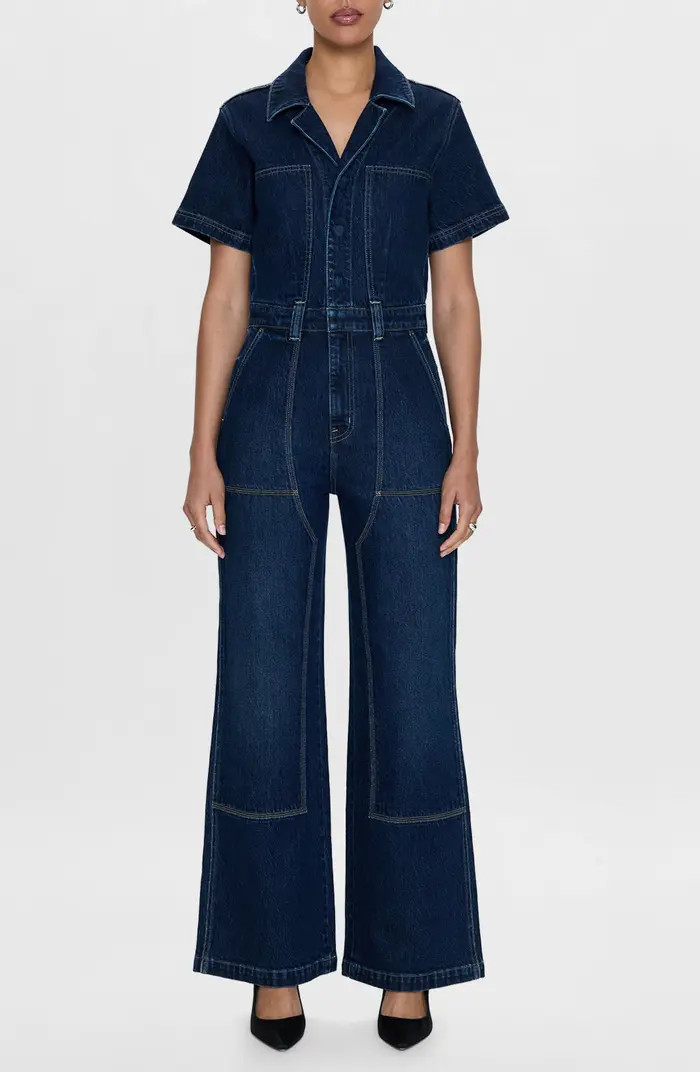 Jacob Wide Leg Denim Jumpsuit | Nordstrom