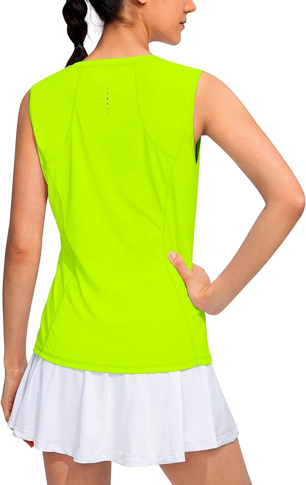 YYV Women's Workout Tank Tops Lightweight Sleeveless Shirts for Women Loose Fit Tops for Athletic... | Amazon (US)