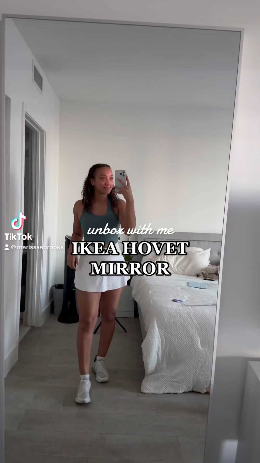 New mirror + got so many compliments on my skirt💓

#LTKfit #LTKstyletip #LTKhome