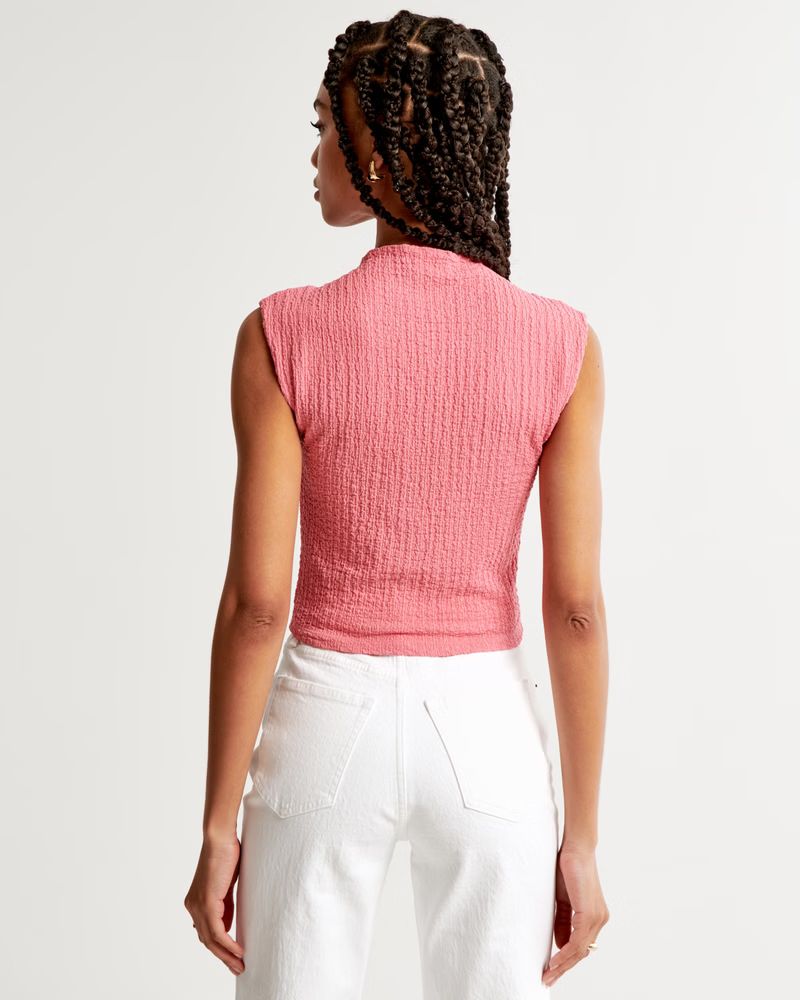 The A&F Paloma Bubble Knit Top | Abercrombie & Fitch (US)