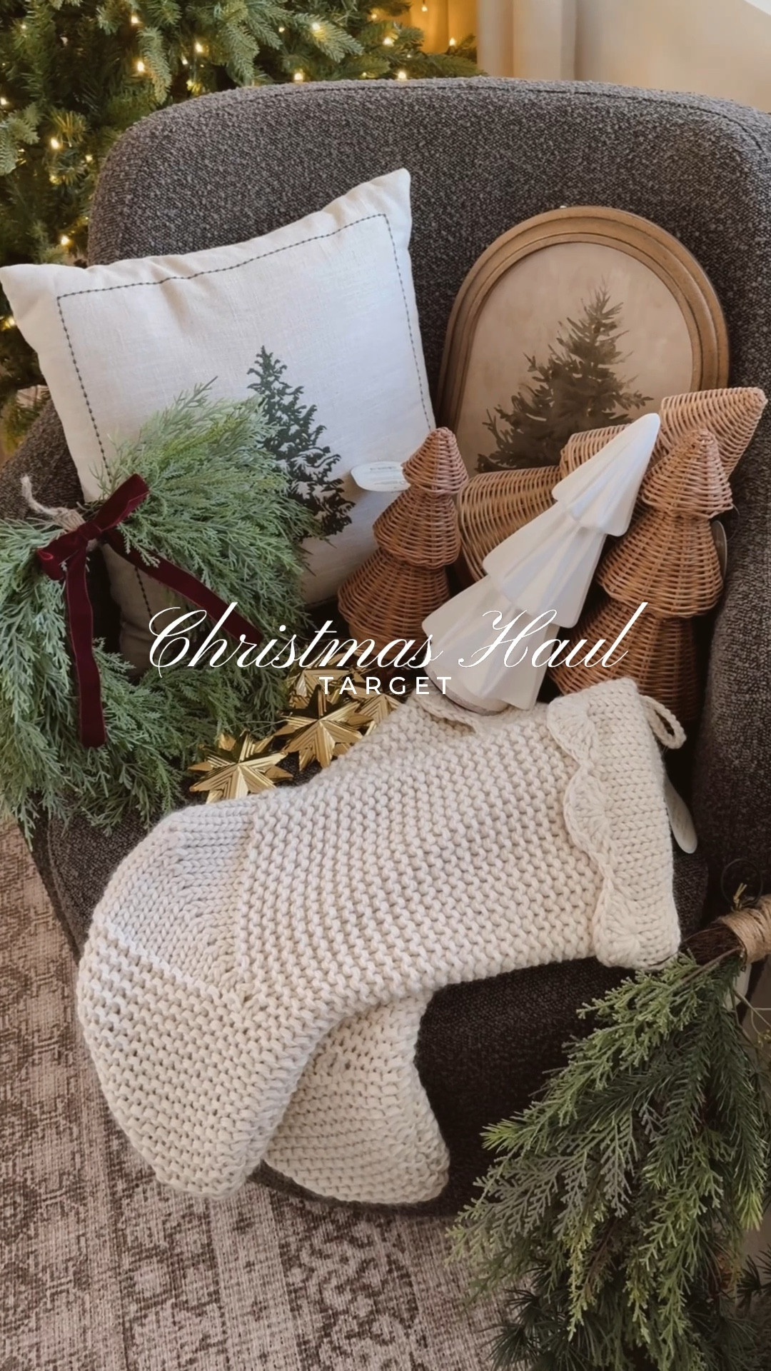 2024 Target Christmas Haul 🌲🤎

#target #christmasdecor #holidaydecor #christmashaul #holidayhaul #targethaul #targetchristmas #studiomcgee #hearthandhand #stocking #ornaments #christmastree #wreath #miniwreath #mantel  

#LTKHome #LTKHoliday #LTKVideo