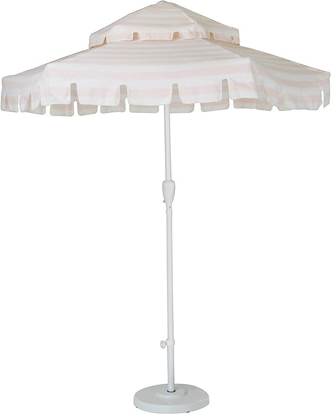 Novogratz 88064PNK1E Poolside Connie Outdoor Umbrella, Pink | Amazon (US)