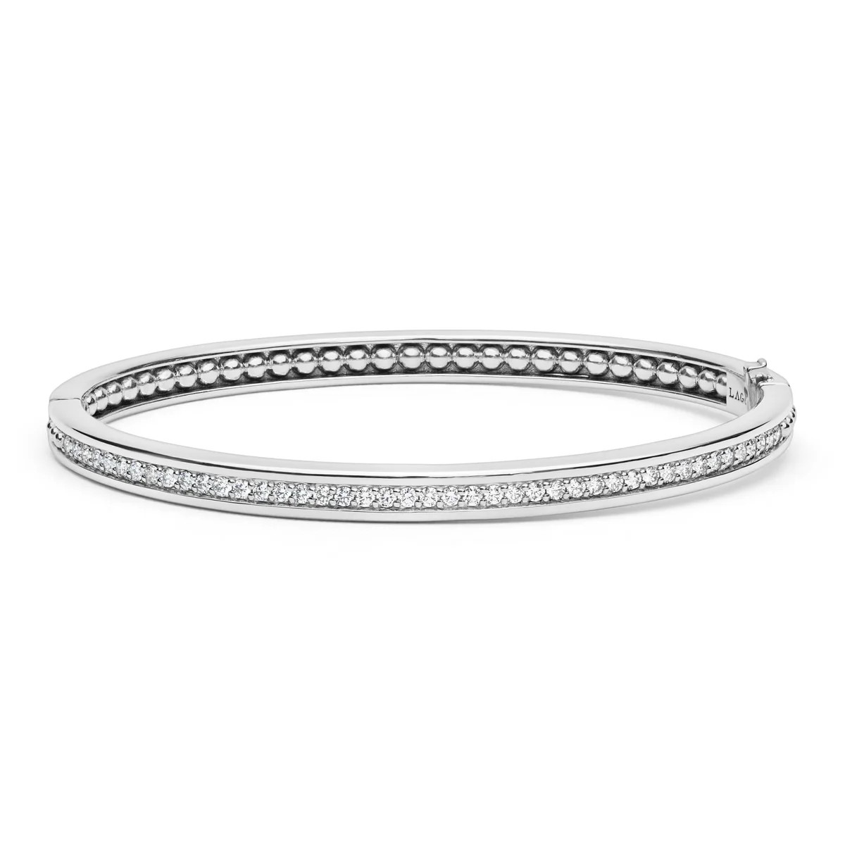 Diamond Bangle Bracelet | 5mm | LAGOS