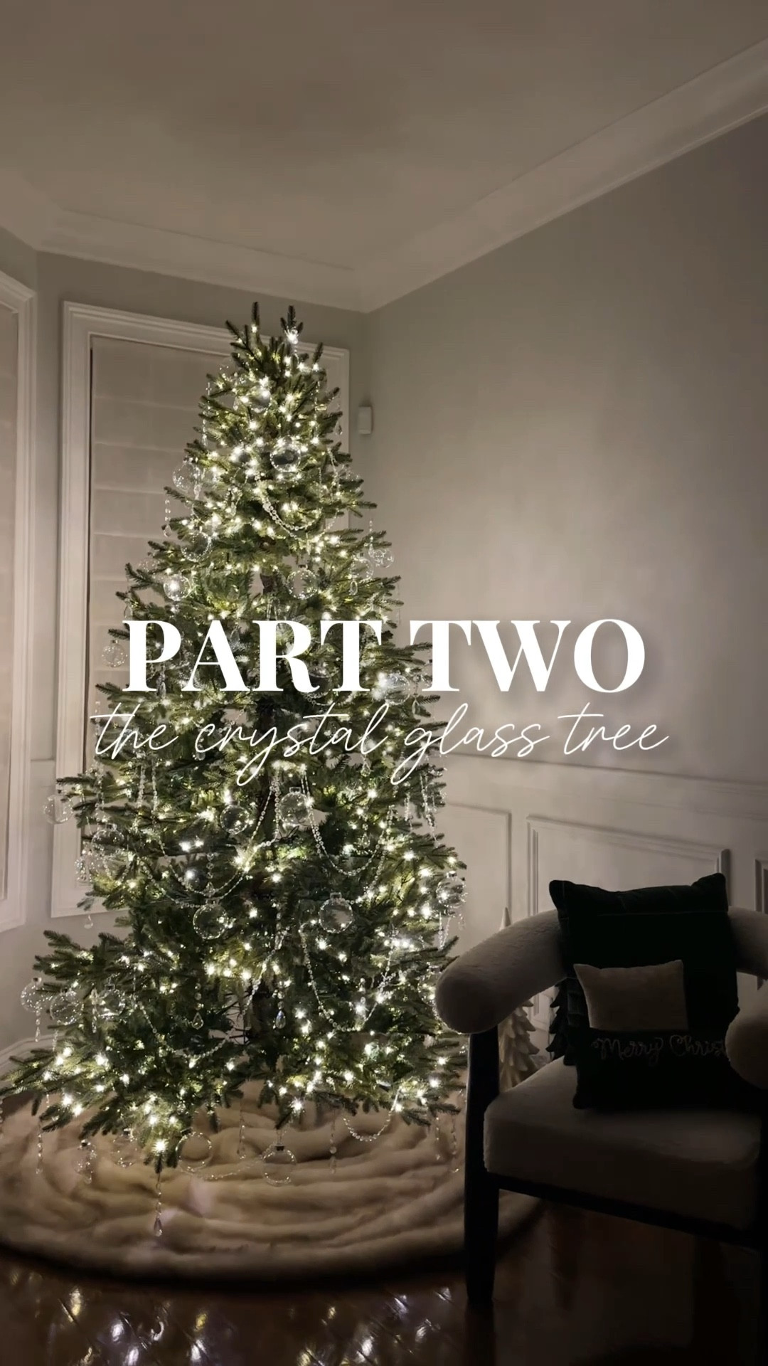 ✨ OUR CRYSTAL GLASS TREE IS UP ✨
Sharing all the pieces I used to get this classic look! 

I kept it full, bright & timeless with layered warm lights, glass ornaments, crystal garlands & a soft tree skirt for that luxe shine!
Perfect for anyone wanting a clean, elegant Christmas vibe this year 🎄

Shop everything on my LTK & AS ALWAYS-
Follow for more finds!


christmas tree, classic christmas decor, holiday home, tree ornaments, crystal garland, warm lights, christmas home decor, amazon home, home inspo, elegant christmas, neutral christmas tree, holiday decorating, timeless christmas style

#LTKHoliday #LTKGiftGuide #LTKHome