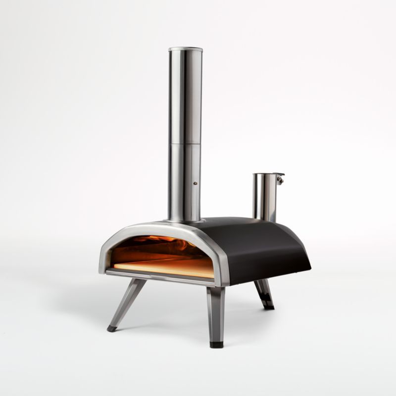 Ooni Fyra Wood Pellet Outdoor Pizza Oven + Reviews | Crate & Barrel | Crate & Barrel