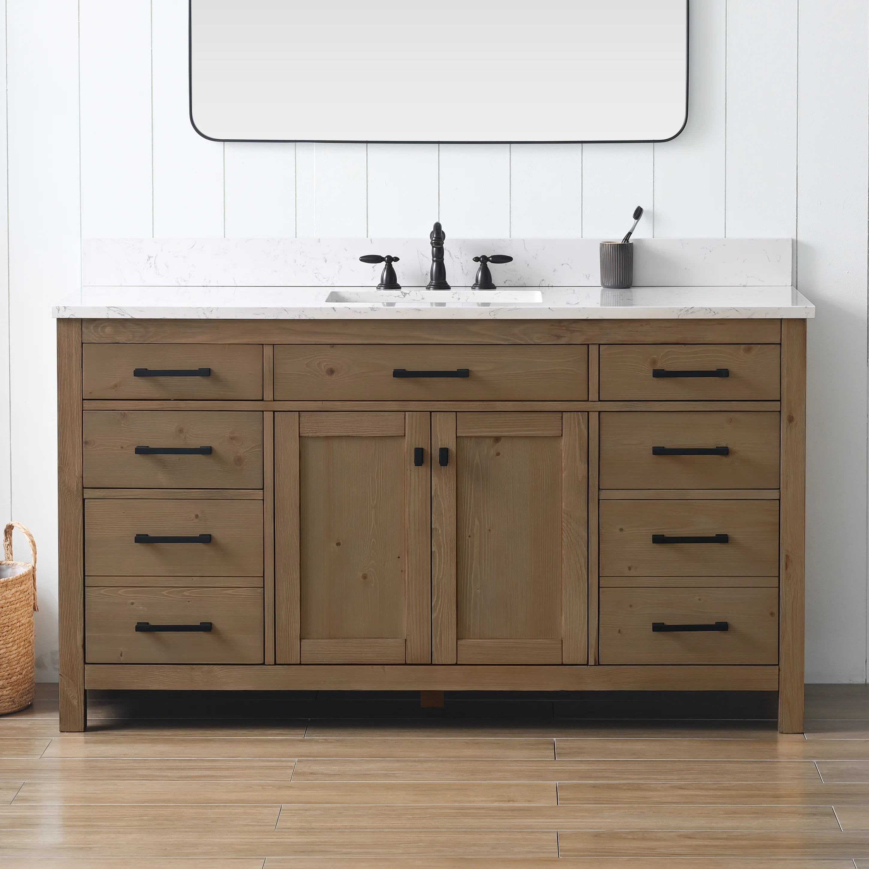 Ajiya 60" Single Bathroom Vanity | Wayfair North America