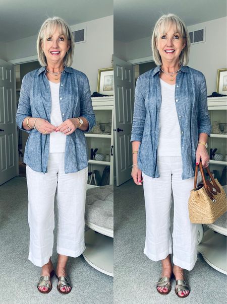 J.Jill has all of their beautiful linen pieces for 30% off through the weekend. Hurry and shop these pants and top! 

#LTKsalealert #LTKSeasonal #LTKFind