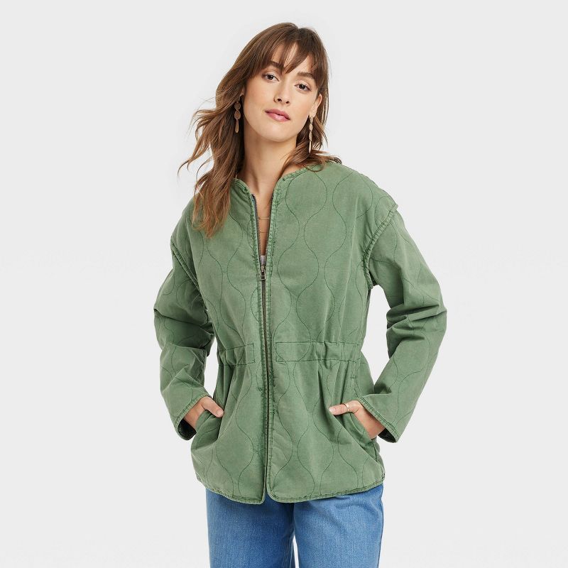 Women's Cotton Twill Jacket - Universal Thread™ | Target