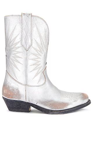 Wish Star Low Boot in Silver | Revolve Clothing (Global)