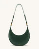 Carly Saddle Bag - Dark Green Croc | JW PEI US