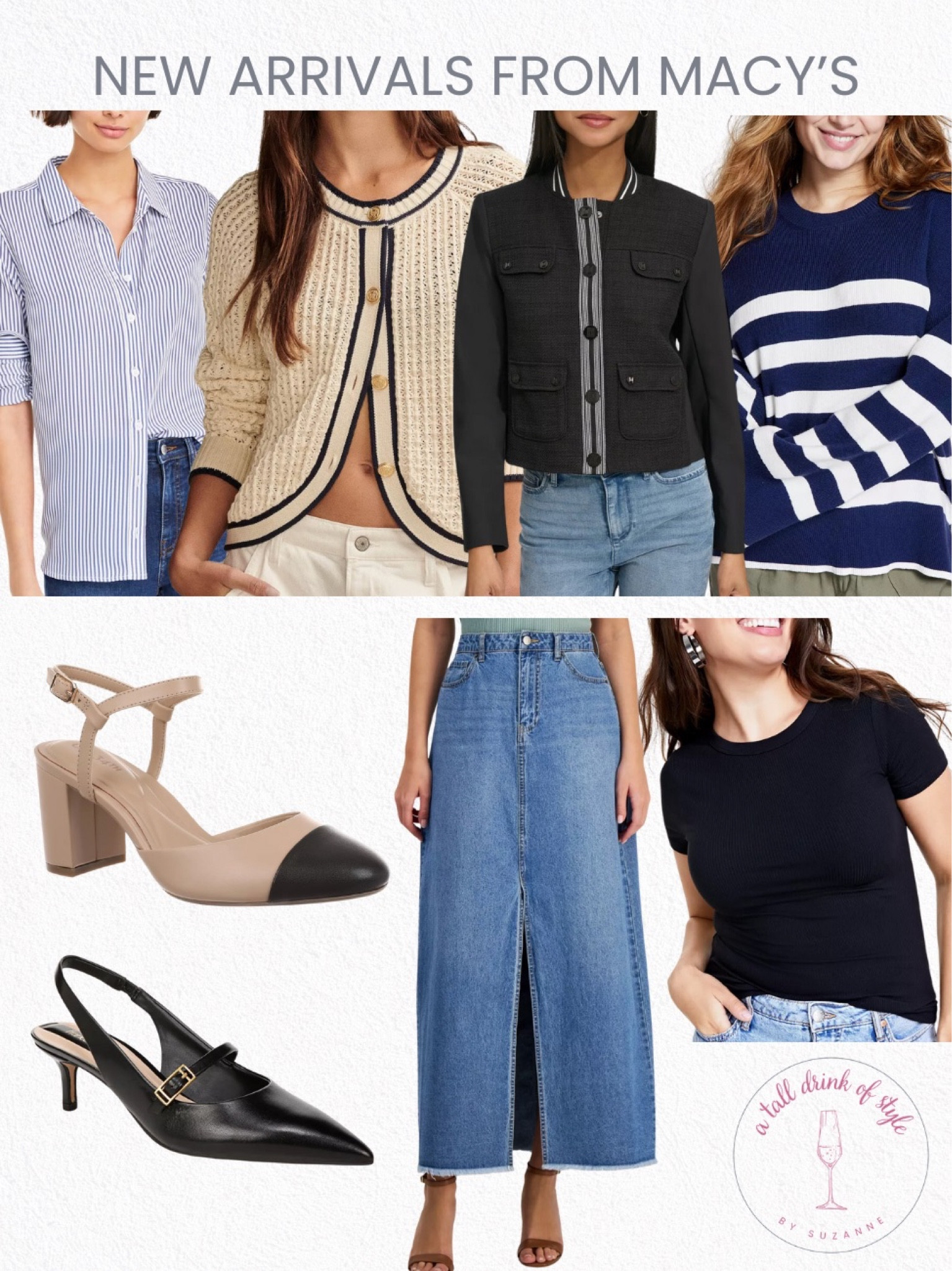 New arrivals for spring at Macys

fashion for women over 50, tall fashion, smart casual, work outfit, workwear, timeless classic outfits, timeless classic style, classic fashion, jeans, date night outfit, dress, spring outfit

#LTKstyletip #LTKover40 #LTKfindsunder100
