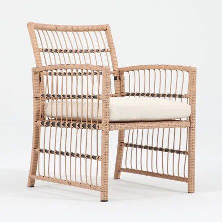 Anthippi 2 - Person Outdoor Seating Group with Cushions | Wayfair North America