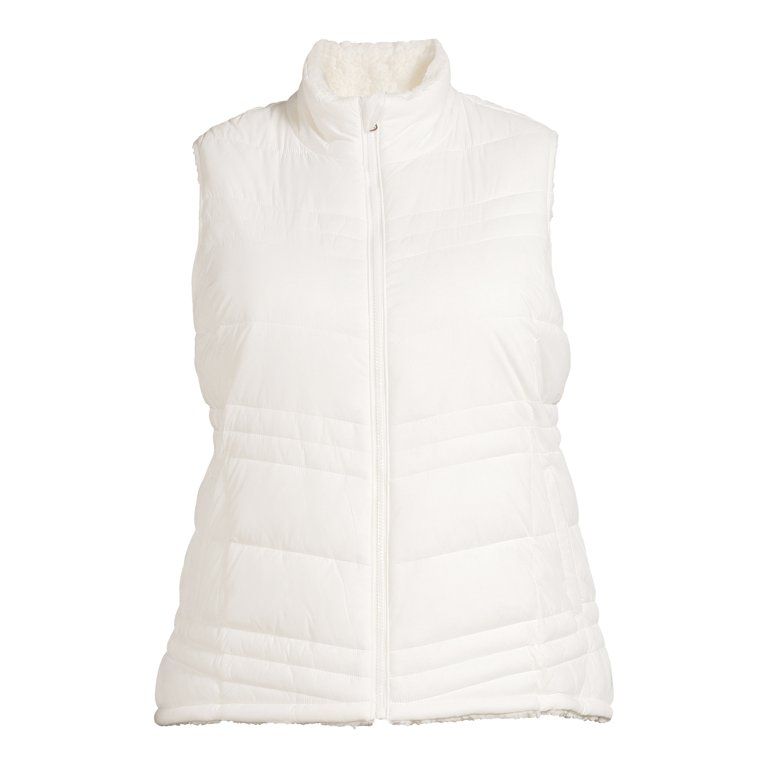 Time and Tru Women's and Women's Plus Size Reversible Vest | Walmart (US)