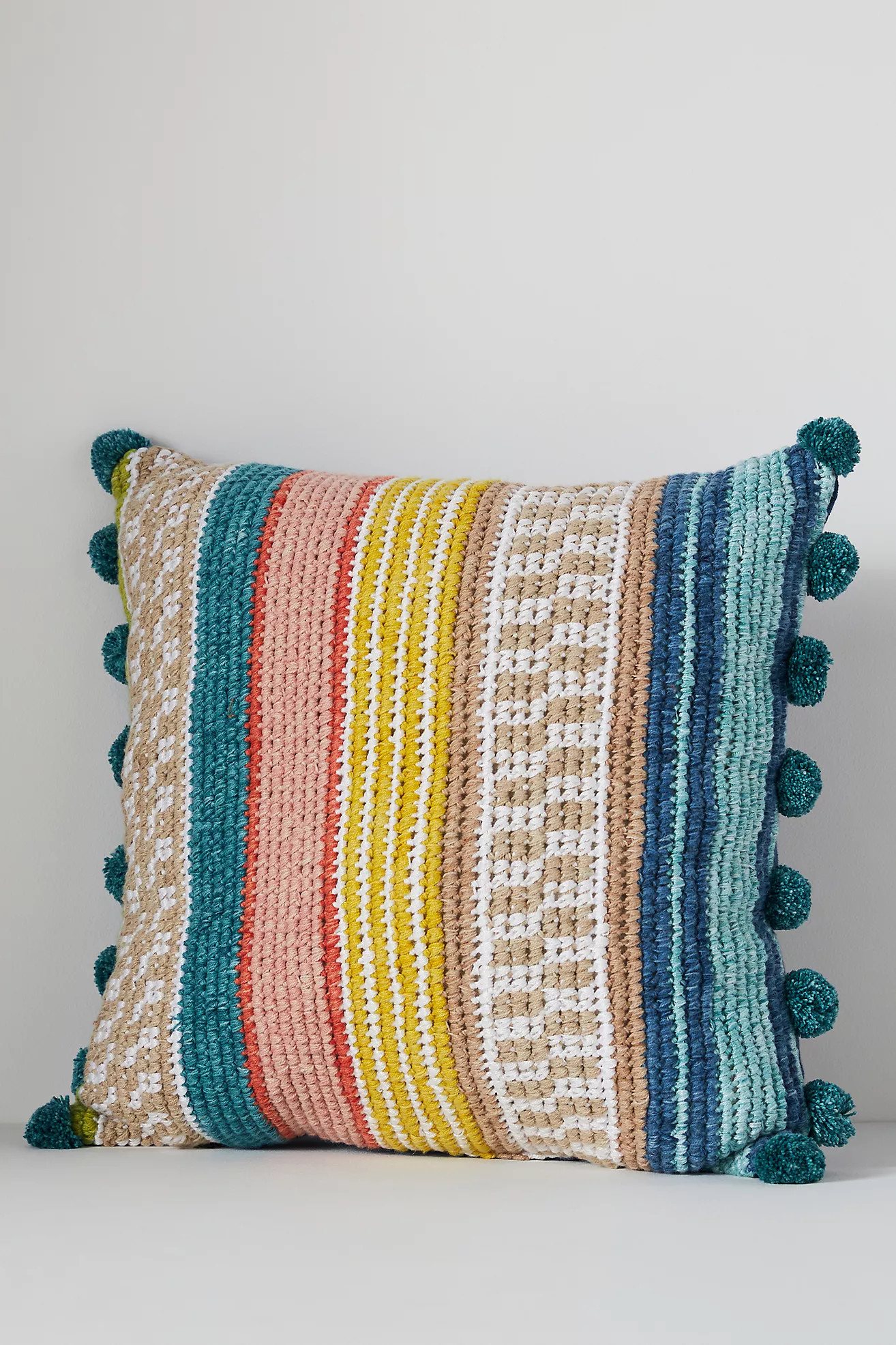 Woven Fabiana Indoor/Outdoor Pillow | Anthropologie (US)